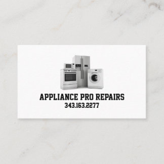 Reparatie en verkoop van apparaten visitekaartje