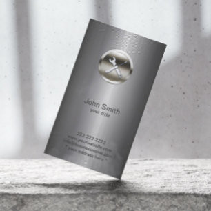 Reparatie Logo Metal Professional-plug Visitekaartje