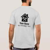  reparaties thuis t-shirt (Achterkant)