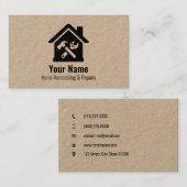 reparaties thuis visitekaartje (Voorkant / Achterkant)