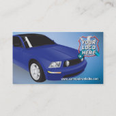 Réparation automatique, carte de visite de (Dos)