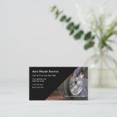 Réparation automatique Cartes de visite de soins d (Debout devant)