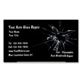 Réparation automatique de verre Cartes de visite m (devant)
