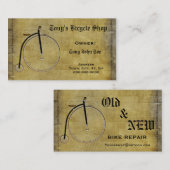 Réparation de bicyclette d'affaires ou carte (Devant / Derrière)