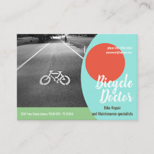 RÉPARATION DE BICYCLETTES Puissance, Carte de visi