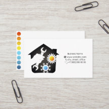 Réparation de l'air conditionné carte de visite