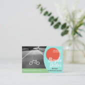 RÉPARATION DE VÉLOS Euro, Carte de visite de 3,346 (Debout devant)