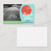 RÉPARATION DE VÉLOS Euro, Carte de visite de 3,346 (Devant / Derrière)