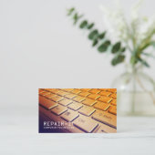 Réparation d'ordinateurs, Cartes de visite techniq (Debout devant)