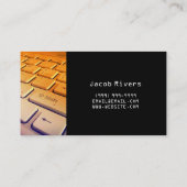 Réparation d'ordinateurs, Cartes de visite techniq (Dos)