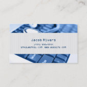 Réparation d'ordinateurs, Cartes de visite techniq (Dos)