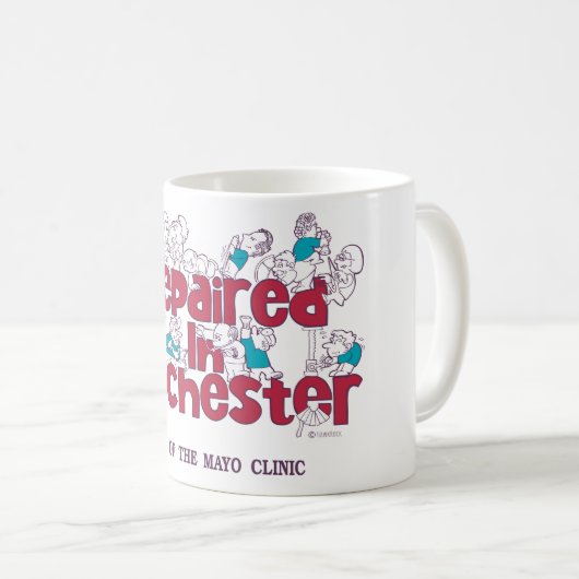 Réparé dans la tasse de Rochester (L'original) (Devant droit)