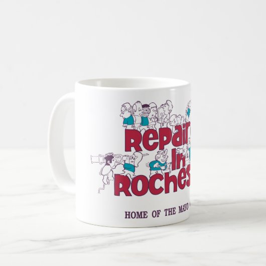 Réparé dans la tasse de Rochester (L'original) (Devant gauche)