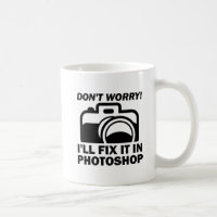Repareer het in Photoshop Grappige Mok