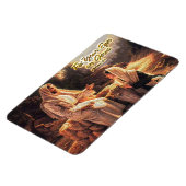 Repareer je ogen op Jesus 1 Premium magneet (Linkerzijde)