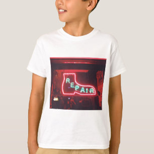 Repareer Neon Sign NYC T-shirt