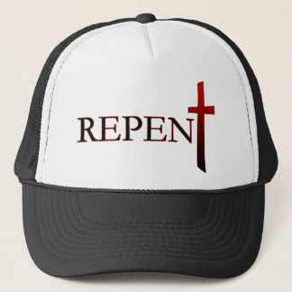 Repareer Trucker Hat White/Black Pet