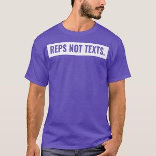 Repareert niet tegen Gym Bodybuilding Motivatie Wo T-shirt