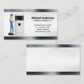 Reparman Fixing AC Unit Appliances Visitekaartje (Voorkant / Achterkant)