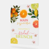 Repas de Mariage Citron Rose Brunch de Mariage (Angle)