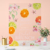 Repas de midi pour la Baby Shower Citron Rose Citr (Mariage)