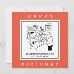 Repas de pub et menu de pub Dessin