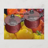 Repas entier dans une seule recette Carte postale (Devant)