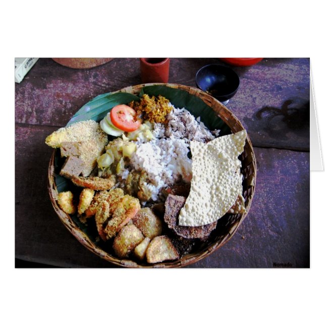 Repas indien (Devant horizontal)