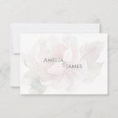 Repas Mariage floral RSVP 2 (Dos)