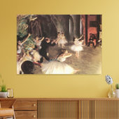 Repatriëring van het werkgebied door Edgar Degas Canvas Afdruk (Insitu (Woonkamer))