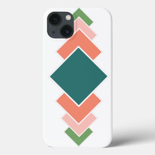 Repeating Diamonds Case-Mate iPhone Case (Achterkant)