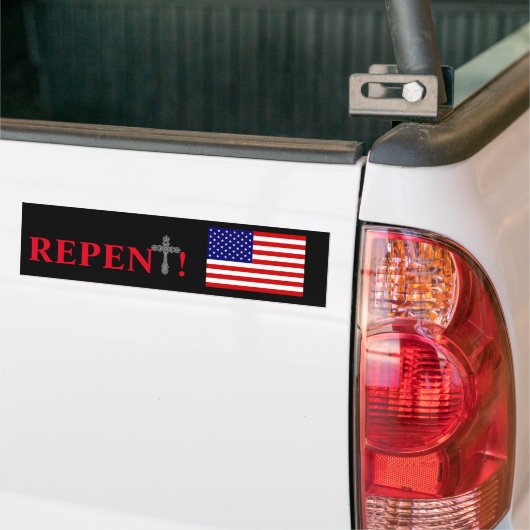 REPENT BUMPERSTICKER (Op Truck)