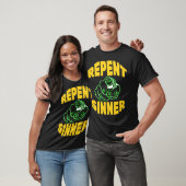 Repent Sinner boy retro T-shirt (Unisex)