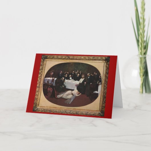 Repentant Magdalen Feestdagen Kaart (Voorkant)