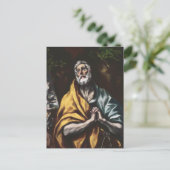 Repentant Saint Peter van El Greco Briefkaart (Staand voorkant)