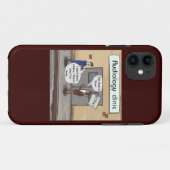 Repentir Pour Audiologie Funny iPhone 5/5S Coque (Dos (Horizontal))