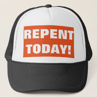 Repentissez-vous aujourd'hui le casquette