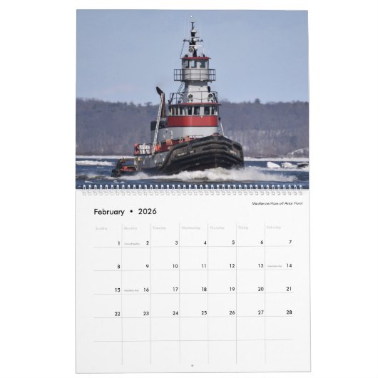 Repérage des tubes : Calendrier MacKenzie Rose 202 (Feb 2026)