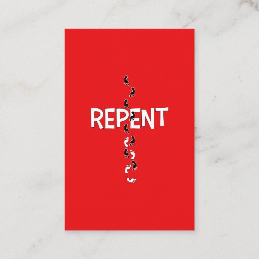 Repérer la carte évangéliste (Devant)