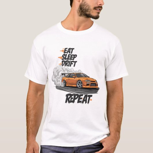 Répéter la dérive du sommeil T-shirt (Devant)