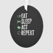 Répéter la loi sur le sommeil - Acteurs T intérima (devant)