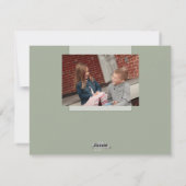 Répétez le son JOIE - Carte de Noël (Dos)