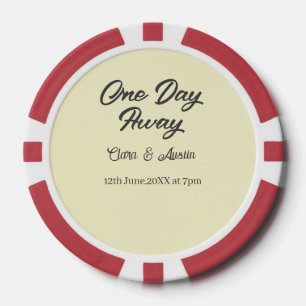 Repetitie diner één dag ervoor avond voor naam da poker chips