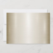 Repetitie Dinner Party Golden Dimond Kaart (Achterkant)