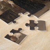 repetitie van een opera, c.1709 (olie op canvas) legpuzzel (Zijkant)