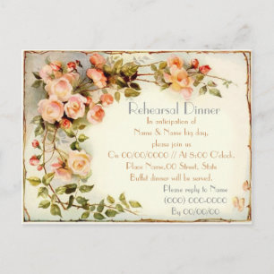 repetitiediner uitnodiging briefkaart