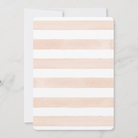 repetitief binnenste eenvoudige moderne Waterverf Kaart (Achterkant)