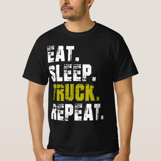 Répétition du camion de sommeil - T-shirt Vie du c (Devant)