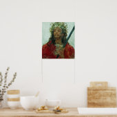 Repin - Jesus in crown of Thorns 1913 Poster (Keuken)
