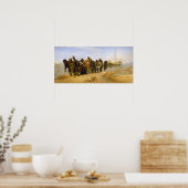 Repin - Volga Trekschuiten Poster (Keuken)